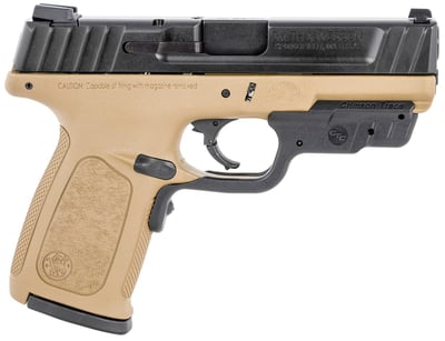 Smith and Wesson SD40 Flat Dark Earth .40 S&W 4" Barrel 14-Rounds with Crimson Trace Laser - $470.99 ($9.99 S/H on Firearms / $12.99 Flat Rate S/H on ammo)