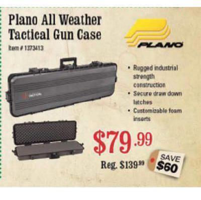 Plano All Weather Tactical Gun Case - $63.53