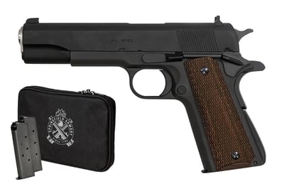 Springfield 1911 Mil-Spec Defend Your Legacy Series 45 ACP 5" 7-Rds Pistol with Three Mags and Bag - $569.99 (Free S/H on Firearms)