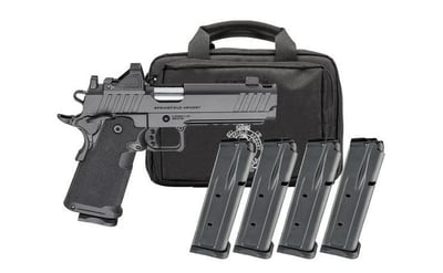 Springfield Armory 1911 DS Prodigy AOS Comp Gear Pac 9mm 5" Barrel 17/20-Rounds w/ Viridian RFX11, 4 Mags - $1299.99 (Grab a Quote)