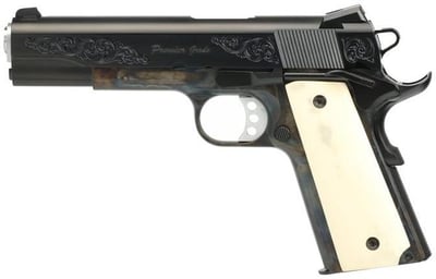 Springfield Armory Garrison Premier Grade Case Hardened .45 ACP 5" Barrel 7-Rounds Engraved - $1099.95