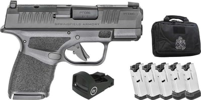 Springfield Armory Hellcat OSP 9mm 3" Barrel 11/13-Rounds CT1500 Red Dot, 5 Mags, White U Dot Sights - $499.99 ($19.99 S/H on Firearms / $15.99 Flat Rate S/H on ammo)