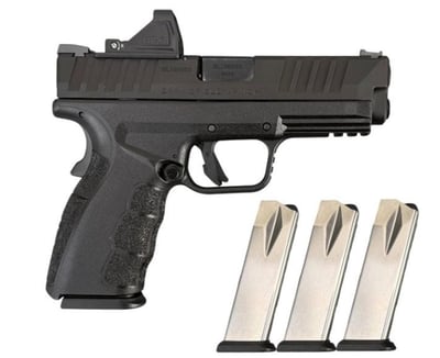 Springfield Armory XD Mod4 9mm 4" Barrel (4)16-Rnd Mags GearPac w/ Virdian RFX11 Green dot and Pistol Case - $410.99 + Free Shipping 