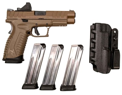 Springfield Armory XDME PAC 10mm 4.5" 16rd w/ Viridian RFX-11 - FDE - $667.23 (FREE Shipping on Firearms)