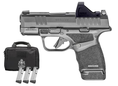 Springfield Hellcat Micro-Compact 9mm 3" 13-rds Semi-Auto Pistol with Viridian RFX-11 Green Dot - $549.99 (Free S/H on Firearms)