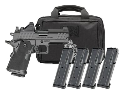 Springfield Prodigy Compact 9mm 3.5" Barrel 4-15rd Magazines Gear Pac - $1199.99 