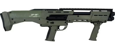 Standard Manufacturing DP12ODG 12-Ga Double Barrel Pump Shotgun 18.8" 14 Rds Olive Drab Shotgun - $999.99 (See Price in Cart) 