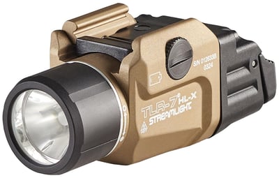 Streamlight TLR-7 HL-X USB Gun Light, Flat Dark Earth - $149.99 