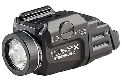 Streamlight TLR-7X Weapon Light White LED Aluminum Matte Black - $127.49 (Add to Cart to See Best Pricing) + Free Shipping 