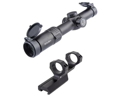 Sun Optics Mantis 1-6x24mm Rifle Scope & Vortex Sport Cantilever 30mm Ring Mount - $139.99 