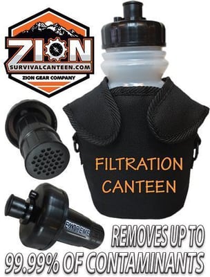 Survival filtration canteen - $49.99 + Free Shipping