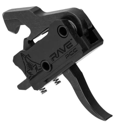 Rise Armament Rave PCC AR Trigger - Curved Bow - Anti-Walk Pins - $99.99 
