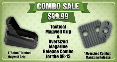 AR15 Speed Reload Package! Magwell and Oversized Mag Release - $49.99