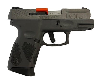 Taurus G2C Tungsten / Grey 9mm 3.2" Barrel 12-Rounds Adjustable Rear Sight - $249.99 ($9.99 S/H on Firearms / $12.99 Flat Rate S/H on ammo)