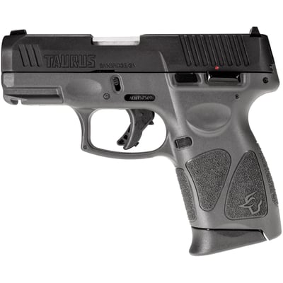 Taurus G3C Gray / Black 9mm 3.2" Barrel 12-Rounds - $270.99 ($9.99 S/H on Firearms / $12.99 Flat Rate S/H on ammo)