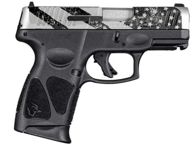 Taurus G3C 9mm 3.26" US Flag Stainless 12rd - $229 