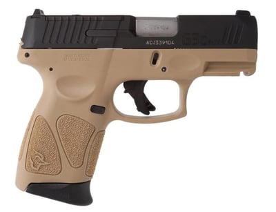 Taurus G3C T.O.R.O. FDE 9mm 3.2" Barrel 12-Rnd Optics Ready - $215.99 + Free Shipping 