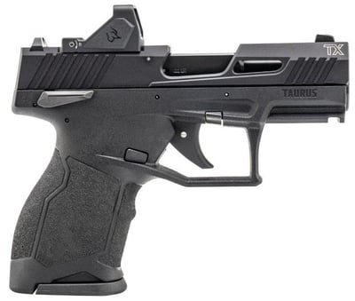 Taurus Pistol TX22 Compact 3.5" 22LR 13rd Pistol, Black w/ RDS Red Dot - $399.99 