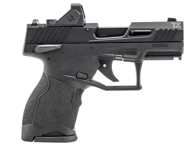 Backorder - Taurus Pistol TX22 Compact 22 LR 3.5" 13rd Pistol - Black w/ Red Dot - $379.95