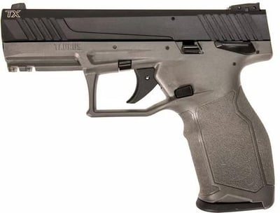 Taurus TX22 22LR 4" 16rd Black Slide Gray Frame - $329.99 