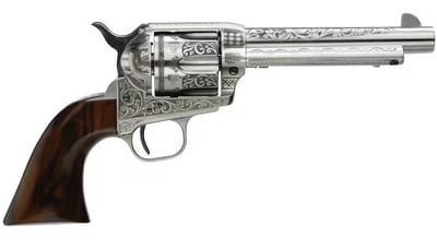 Backorder - Taylor's & Company 1873 Cattleman 357 Magnum 5.5" 6-Rd Photo Engaved Revolver - $964.99 (Free Shipping on $100+ Orders)