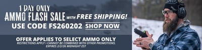 Free Shipping on Select Ammo with coupon code "FS260202" @ Natchez Shooting & Outdoors 