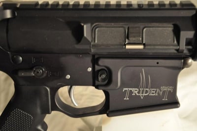 BACKORDERABLE - Trident Billet Stripped AR-15 Lower Receiver - $155