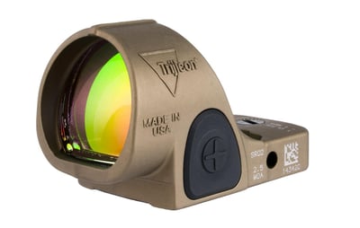 Trijicon SRO 2.5 MOA Adjustable LED Red Dot Coyote Brown - $499.99 
