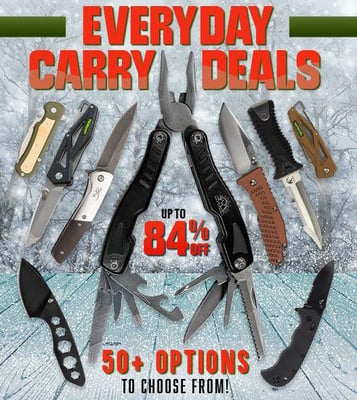 Everyday carry deals up to 84% off! (Free S/H over $25)