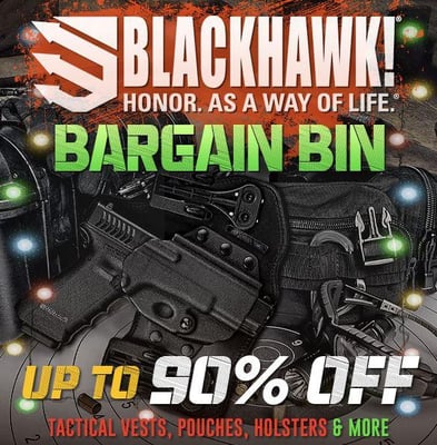 Blackhawk Tac Gear Bargain Bin up to 90% off! (Free S/H over $25)