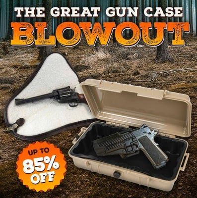 The Great Gun Case Blowout - Up to 85% Off! @Field Supply (Free S/H over $25)