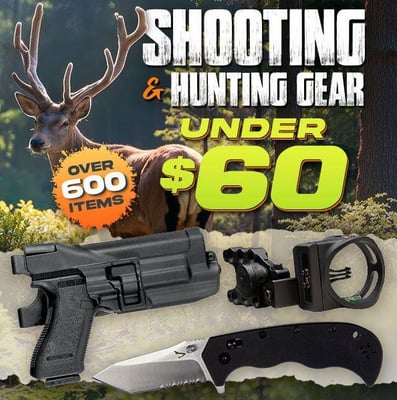 Gear up: Shooting & hunting under $60! @Field Supply (Free S/H over $25)