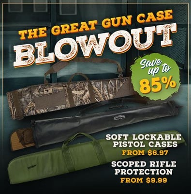 The Great Gun Case Blowout! Save up to 85%! @Field Supply (Free S/H over $25)