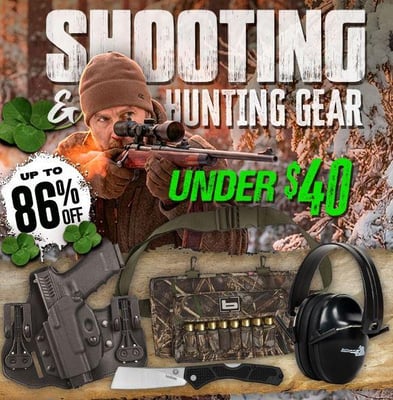 Under $40: Hunting & Shooting Gear Blowout! Up to 86% Off! @Field Supply (Free S/H over $25)