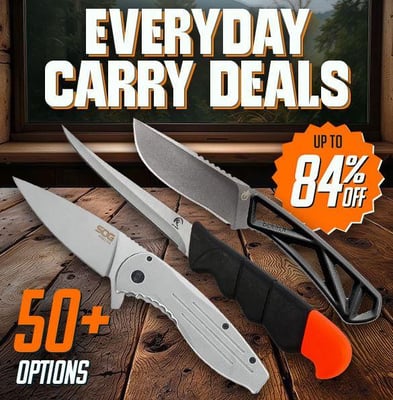 Everyday carry deals up to 84% off! @Field Supply (Free S/H over $25)