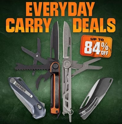 Everyday carry deals up to 84% off! @Field Supply (Free S/H over $25)