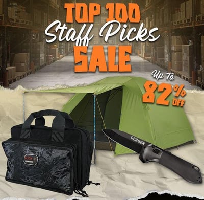 Top 100 staff gear picks, up to 82% off! (Free S/H over $25)