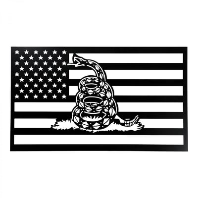Steel US Flag Don't Tread On Me - $59.99