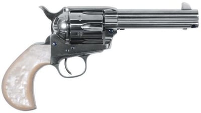 Uberti 1873 Cattleman "Doc" Nickel / Pearl .357 Mag 4.75" Barrel 6-Rounds - $699.99