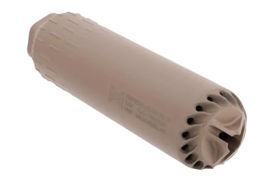 HUXWRX FLOW 7.62 TI Suppressor - FDE - $1185 