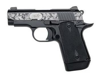 CNC Firearms Kimber Micro 9 "Folia 9" Oak Leaf Engraved 9mm 3.15" Barrel 7-Rounds - $499.99 ($19.99 S/H on Firearms / $15.99 Flat Rate S/H on ammo)
