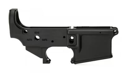 Griffin Armament MK1 Stripped AR-15 Lower Receiver, Forged 7075 Aluminum, Mil-Spec, Type 3 Hardcoat Anodized - Black - BLEMISHED - $89.99 