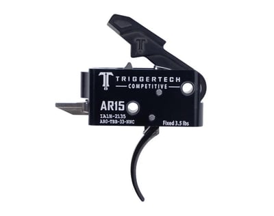 TriggerTech AR Competitive Trigger - Curved Black - BLEM - $140.26 