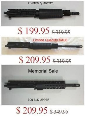 Daytona Tactical Uppers Sale from $199.95