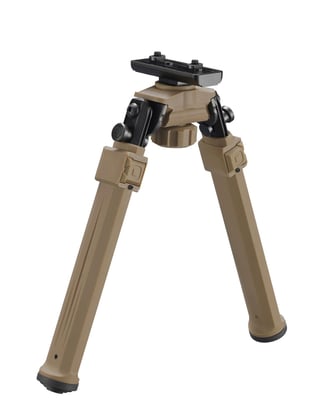 CVLIFE Bipod Compatible with Mlok 360 Degrees Swivel Tilt Height Adjustable FDE - $30.5 w/code "RI95ZWCG" (Free S/H over $25)
