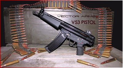 SALE! Vector Arms V53 Pistol .223/556 w/ 9" barrel - $1275 ($19.99 S/H)