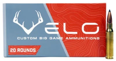 VELO AMMUNITION Custom Big Game Ammunitions 308 Win 168Gr Ballistic Tip Solid Copper 20rd - $12.89 (FREE Shipping on Firearms)