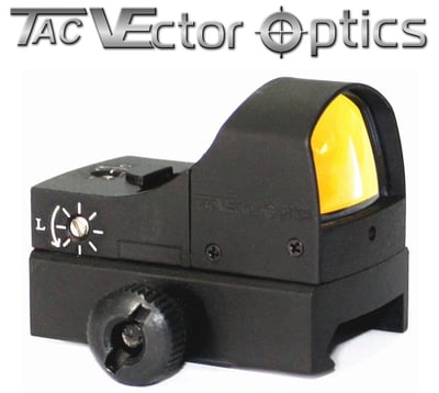Vector Optics Sphinx 1x22 Auto Light Sense Micro Red Dot Reflex Sight 48mm 1.9" - $49.99