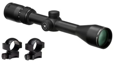 VORTEX Diamondback 4-12x40 Rifle Scope w/ Hunter 1" Medium Rings COMBO - $139.99 (FREE Shipping on Firearms)
