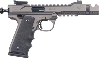 Volquartsen Black Mamba LLV Tungsten .22 LR 4.5" Barrel 10-Rounds - $1499.99 